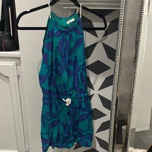 Crewcuts Teal and Blue Kids One Piece romper